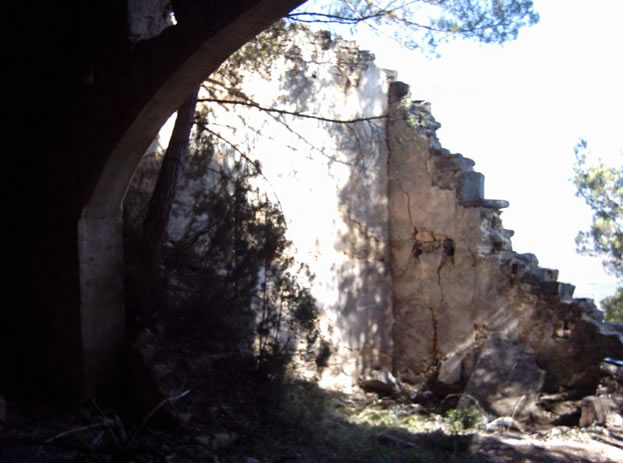 Vista interior de la Ermita de Santa Magdalena